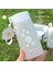 Style1- Mat A 500ML 500ML Su Şişesi Sevimli Papatya Bpa Ücretsiz Su Şişesi Halat ile Taşınabilir Drinkware Plastik Yaratıcı Buzlu Seyahat Çay Bardağı (Yurt Dışından) 4