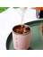 Pembe 300ML 300ML Termal Kahve Fincanı Paslanmaz Çelik Buzlu Kahve Kupa Çay Bira Bardağı Sızdırmaz Su Şişesi Vakum Yalıtımlı Bardak Kapaklı (Yurt Dışından) 4