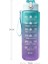 Degrade Yeşil 2000 ml 2 Litre Samanlı Su Şişesi Kawaii Sevimli Içme Spor Şişeleri Kızlar Için Zaman Işaretleyici ile Su Sürahisi Drinkware Açık Fincan (Yurt Dışından) 1