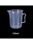 500ML Plastik Bardaklar 20ML / 30ML /50ML /250ML /500ML/1000ML Şeffaf Mezun Ölçüm Kabı Pişirme Kabı Sıvı Mutfak Aletleri (Yurt Dışından) 1