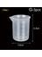 G-3pcs 20ML/30ML/50ML/300ML/500ML/1000ML Şeffaf Plastik Dereceli Ölçüm Kabı Pişirme Kabı Sıvı Ölçüsü Sürahi Bardak Konteyner (Yurt Dışından) 2