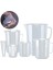 G-3pcs 20ML/30ML/50ML/300ML/500ML/1000ML Şeffaf Plastik Dereceli Ölçüm Kabı Pişirme Kabı Sıvı Ölçüsü Sürahi Bardak Konteyner (Yurt Dışından) 3