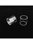 Juggerknot Rta 5pcs Düz Cam Tüpler Için Qp Fatality M25 Fatality 28 Gata Rta Juggerknot Rta Juggerknot Mini Rta Juggerknot V2 Cam Tankı (Yurt Dışından) 2