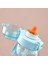 500ML Mor 1pc 1set Hava Yukarı Kokulu Su Şişesi Saman ve Lezzet Baklaları ile Ama Baklalar 0 Şeker Taşıma Askısı Spor Salonu Fitness Açık Hava Sporları Için Yürüyüş (Yurt Dışından) 4