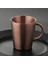 SLIVER-002 300ML 300ML Çift Katmanlı Su Bardağı Ev Yemek Drinkware Kupalar 304 Paslanmaz Çelik Bira Bardağı Altın Şerit Kahve Kulplu Kupalar Tazas (Yurt Dışından) 3