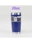 20OZ Koyu Mavi 3 Logo 30OZ 20OZ Paslanmaz Çelik Bardak Yetys Su Şişesi Şişesi Seyahat Cam Kahve Kupa Çift Duvar Termos 30/20 Oz Araba Bardakları (Yurt Dışından) 1