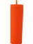 Kırmızı 16OZ Çift Duvar Sıska Bardak Plastik Dövme Su Şişesi Mat Bitmiş 16OZ Düz Bardak Yalıtımlı Bardak Kahve Kamışlı Kupa (Yurt Dışından) 2