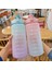 2000 ml 2.0l 2 Litre Su Şişesi Motivasyon Içme Suyu Şişesi Spor Su Şişesi Zaman Işaretleyici ile Taşınabilir Yeniden Kullanılabilir Plastik Bardaklar (Yurt Dışından) 4