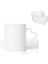 White-1 350 ml Seramik Kupa Dıy Fotoğraf Kalp Şekli Farklı Renk Seçimi Fincan Içinde Kolu Özelleştirilmiş Resimler Logo Adı Metin Yaratıcı Kesim Hediyeler (Yurt Dışından) 2