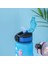Gül 1.0l 1 Litre Su Pipetli Şişe Plastik Buzlu Bardak Zaman Işaretleyici ile Kızlar Için Kawaii Taşınabilir Seyahat Açık Spor Fitness Bardak (Yurt Dışından) 4