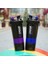 Mavi 3 Katmanlı Spor Spor Şişe Çalkalayıcı Bardak Milkshake Fincan Protein Tozu Su Şişesi 500 ml Taşınabilir Karıştırma Fincan Ilaç Kutusu ile (Yurt Dışından) 5