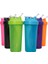 Siyah 600 ml Taşınabilir Protein Tozu Çalkalayıcı Şişe Sızdırmaz Su Şişesi Spor Salonu Fitness Eğitimi Için Spor Çalkalayıcı Karıştırma Fincan ile Ölçekli (Yurt Dışından) 3