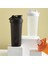 Siyah 600 ml Taşınabilir Protein Tozu Çalkalayıcı Şişe Sızdırmaz Su Şişesi Spor Salonu Fitness Eğitimi Için Spor Çalkalayıcı Karıştırma Fincan ile Ölçekli (Yurt Dışından) 4