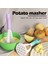 Pl 1 Adet Pp Preslenmiş Patates Ezici Ricer Püre Suyu Üreticisi Patates Itici Pürüzsüz Patates Püresi Kırıcı Meyve Araçları Mutfak Malzemeleri (Yurt Dışından) 3