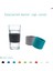 Blue-8cm Jcd 8cm Silikon Seramik Bardak Kollu Kahve Kupa Sarar Kollu Geri Dönüşümlü Isıya Dayanıklı Cam Su Bardağı Kollu Kapak Ev Aletleri (Yurt Dışından) 2