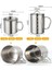 Açık Gri 350ML 11.8 Oz Taşınabilir Paslanmaz Çelik Bira Kahve Fincanı Kapaklı Süt Kupa 500ML Su Içme Katlanabilir Kamp Açık Drinkware Erkekler Hediye (Yurt Dışından) 1
