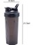 Siyah 600 ml Spor Shaker Şişesi 400/600 ml Sızdırmaz Peynir Altı Suyu Protein Tozu Spor Salonu Fitness Eğitimi Için Karıştırma Şişesi Spor Shaker Bardak Ölçekli (Yurt Dışından) 2