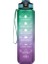 C-Green 1000 ml 1 Litre Su Şişesi Motivasyon Spor Su Şişesi Sızdırmaz Içme Şişeleri Açık Seyahat Spor Salonu Fitness Mutfak Için Sürahiler (Yurt Dışından) 1
