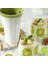 Sarı Hızlı Dondurulmuş Smoothies Slushy Bardak Ev Yapımı Milkshake Şişesi Dayanıklı Slushie Dondurma Makinesi Squeeze Slush Hızlı Slushy Maker Kupası (Yurt Dışından) 2