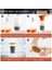 Sarı Hızlı Dondurulmuş Smoothies Slushy Bardak Ev Yapımı Milkshake Şişesi Dayanıklı Slushie Dondurma Makinesi Squeeze Slush Hızlı Slushy Maker Kupası (Yurt Dışından) 3