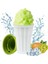 Sarı Hızlı Dondurulmuş Smoothies Slushy Bardak Ev Yapımı Milkshake Şişesi Dayanıklı Slushie Dondurma Makinesi Squeeze Slush Hızlı Slushy Maker Kupası (Yurt Dışından) 4