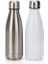 Beyaz 500ML 350/500ML Su Şişesi Süblimasyon Boş Spor Su Şişeleri Paslanmaz Çelik Termos Çift Duvar Termos Kola Şekli Şişe (Yurt Dışından) 1