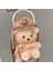 A-Çıkartması ile 1400 ml 1000/1400 ml Kawaii Su Şişesi Seyahat Ayı Su Isıtıcısı Spor Içme Kupa Kız Açık Şişe Büyük Kapasiteli Bardak Pipetli Şişe (Yurt Dışından) 2