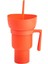 D Taşınabilir Stadyum Bardak 2 In 1 Snack Kase Içecek Pipetli Bardak Çok Amaçlı Renk Değişimi Aperatifler Konteyner Ev Sinemaları Kullanımı Için (Yurt Dışından) 1