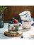 Stil 4 301-400 ml Japon Anime Baskılı Bardak 1 Adet Sevimli Karikatür Totoro ve Küçük Kız Emaye Fincan Çocuk Süt Fincan Kahve Kupa Su Şişesi (Yurt Dışından) 4