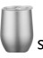 S 12OZ 12OZ Şarap Tumbler Metal Saman ve Fırça ile Paslanmaz Çelik Su Şişesi Seyahat Kahve Kupaları Yumurta Şekilli Bardak Prarty Hediye Için (Yurt Dışından) 1