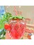Pembe 501-600ML 500ML Yaz Sevimli Çilek Saman Su Şişesi Karikatür Gıda Sınıfı Pp Geniş Uygulama Süt Kahve Saman Bardağı Ev Drinkware (Yurt Dışından) 5