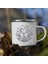 XH1015-A015WH-8 Dağ Kamp Macera Baskı Emaye Yaratıcı Kahve Su Süt Bardak Kamp Kupalar Kolu Drinkware Tatil Yürüyüş Kupa Hediyeler (Yurt Dışından) 4