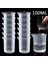 1 Adet 1/5 Adet Şeffaf Plastik Ölçüm Kabı ile Mezun 100ML Mutfak Laboratuvarı Ölçüm Aracı Ev Dıy Zanaat Karıştırma Ölçüm Kabı (Yurt Dışından) 1