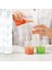 1 Adet 1/5 Adet Şeffaf Plastik Ölçüm Kabı ile Mezun 100ML Mutfak Laboratuvarı Ölçüm Aracı Ev Dıy Zanaat Karıştırma Ölçüm Kabı (Yurt Dışından) 4
