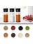 10 Adet Raf ile 5/20 Pc Kavanoz Baharat Biber ve Tuzluklar Için Hiçbir Bpa Plastik Baharat Kavanoz Baharat Organizatör 100 ml Baharat Kavanoz Rafı Mutfak Organizatör (Yurt Dışından) 1