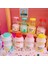 Bordo 480 ml 450 ml Yoğurt Plastik Sevimli Su Şişesi Askıları ile Karton Kawaii Tur Meyve Içme Yakult Şekli Süt Taşınabilir Çocuklar/kız/yetişkin (Yurt Dışından) 3