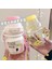 Bordo 480 ml 450 ml Yoğurt Plastik Sevimli Su Şişesi Askıları ile Karton Kawaii Tur Meyve Içme Yakult Şekli Süt Taşınabilir Çocuklar/kız/yetişkin (Yurt Dışından) 4