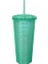 700ML Yeşil 700ML Kız Için Su Şişesi Çift Katmanlı Durian Bardak Pipetli Yeniden Kullanılabilir Elmas Radyant Tanrıça Bardak Kapaklı Bpa Ücretsiz Drinkw (Yurt Dışından) 1
