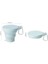 Açık Yeşil 150ML 150ML Katlanır Bardaklar Mini Geri Çekilebilir Bardak Silikon Taşınabilir Çay Fincanı Açık Seyahat Kahve Teleskopik Içme Kupa Kapağı Su Şişesi (Yurt Dışından) 2