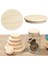 82MM Bambu Cam Turşu Kavanozu Depolama Konserve Kapakları Içme Bardağı Kapakları Yeniden Kullanılabilir Conta Halkası Çam Ahşap Kapaklı Cam Kavanozlar Seramik Kupalar (Yurt Dışından) 2