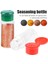 Yeşil Plastik Baharat Tuz Biber Çalkalayıcılar Baharat Kavanoz Can Barbekü Çeşni Kavanoz Şişeleri Şişe Konteyner Mutfak Baharat Araçları 100 ml (Yurt Dışından) 5