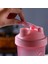 Mor 400ML Spor Shaker Şişesi 400ML Peynir Altı Suyu Protein Tozu Karıştırma Fitness Salonu Shaker Açık Taşınabilir Plastik Içecek Şişesi Cocina Cleaver (Yurt Dışından) 5