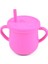 Y8 Bebek Eğitim Fincan Gıda Sınıfı Silikon Damlatmaz Bardaklar Sızdırmaz Içme Samanı Bardak Besleme Drinkware Toksik Olmayan Bardak Sofra (Yurt Dışından) 2