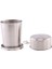 75ML 250/150/75ML Paslanmaz Çelik Katlanır Bardak Kamp Tencere Geri Çekilebilir Bardak Çay Fincanı Teaware Kamp Eşyaları Sofra Katlanmış Bardak (Yurt Dışından) 5