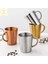 Gümüş 310ML 310/350ML 304 Paslanmaz Çelik Çift Katmanlı Kupalar Kahve Fincanı Yaratıcı Su Bardağı Isı Yalıtım Bira Bardağı Paslanmaz Bardak Drinkware (Yurt Dışından) 4
