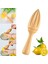 Bej Yaratıcı Ahşap Limon Sıkacağı El Basın Manuel Sıkacağı Ahşap Meyve Portakal Narenciye Sıkacağı Sıkacağı Limon Sıkacağı Çıkarıcı (Yurt Dışından) 1