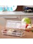 B03 Baharat Kutusu 4 In 1 Baharat Şişesi Şeffaf 4 Izgara Kaşıkla Baharat Kutusu Tuz Şeker Ot Baharat Saklama Kabı Mutfak Aksesuarları (Yurt Dışından) 2
