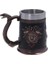 450 ml 201-300 ml Kafatası Bira Kahve Kupa Paslanmaz Çelik Viking Savaşçı Kafatası Bira Kupa Mekanik Dişli Boru Hattı Tasarımı Bira Stein Tankard Içecek Fincan (Yurt Dışından) 1