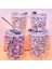 Beyaz 350ML Rhinestones Paslanmaz Çelik Bardak Bling Pipetli Bardak Su Şişesi Kahve Kupaları Suyu Soğuk Içecek Kristal Elmas Termos Tumbler (Yurt Dışından) 2