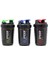 Mor 3 Katlı Shaker Protein Şişesi Toz Shake Kupası Büyük Kapasiteli Su Şişesi Plastik Karıştırma Kabı Vücut Geliştirme Egzersiz Şişesi (Yurt Dışından) 5